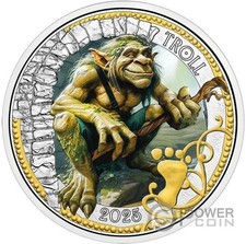 TROLL Mythical Creatures Base Metal 3€ Euro Austria 2025