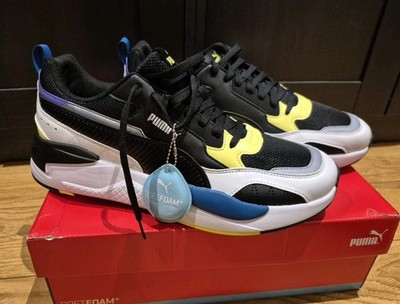 Men's Size 13 - PUMA X-Ray 2 Square Black, White, & Yellow Colorway - BRAND NEW