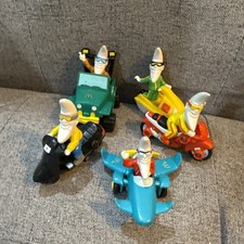 Vintage 1988 McDonald's Mac Tonight Moon Man Happy Meal Toy Lot