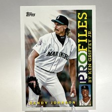 2026 Topps Series 1 Profiles by Ken Griffey Jr #TP-25 Randy Johnson 
