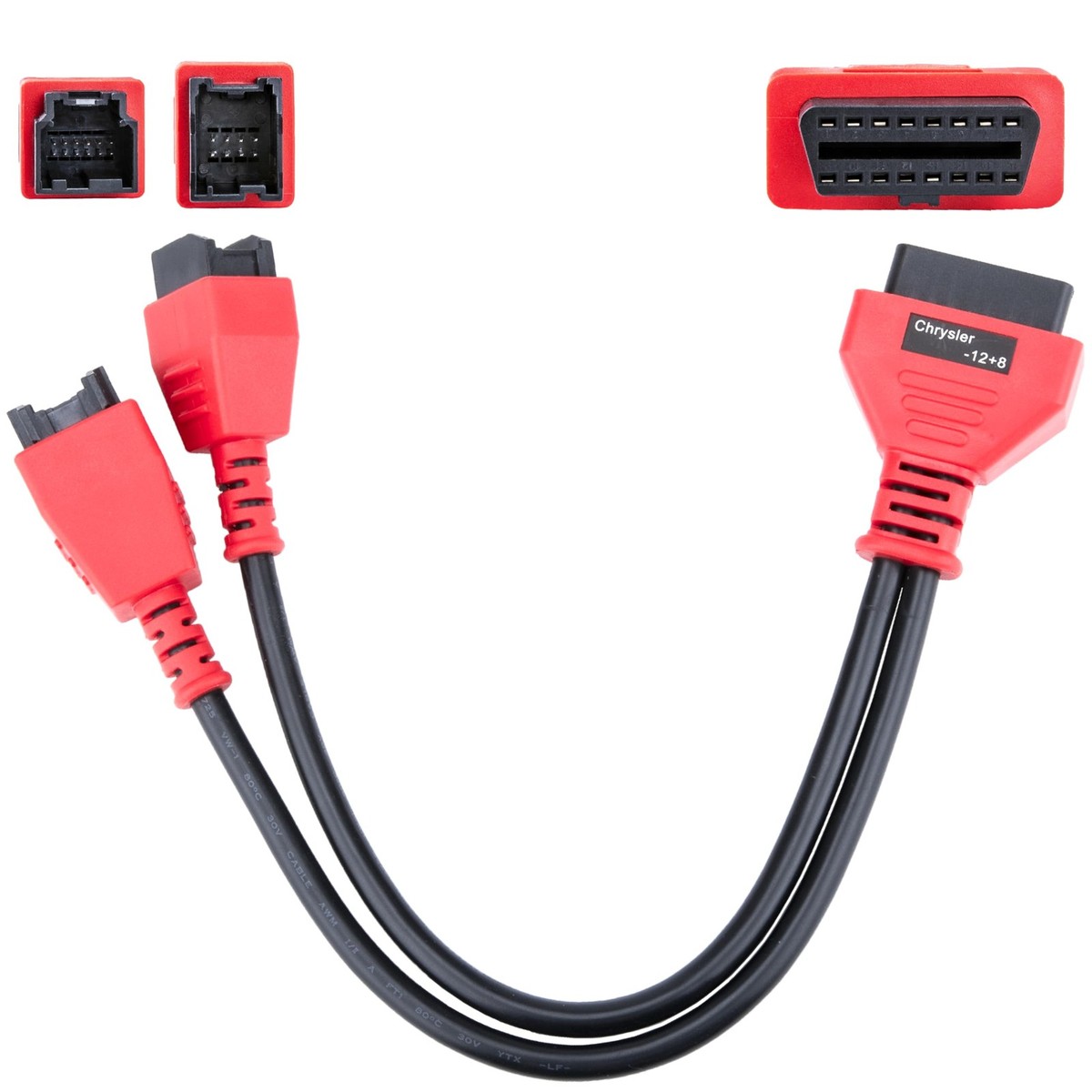確認用Chocolate 12+8 Pin Connector to OBD2 Adapter, Secutiry Gateway Bypass Cable