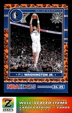 2024-25 Hoops Haunted Hoops #170 P.J. Washington Jr. Orange