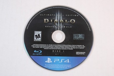 Diablo III 3 Reaper of Souls Ultimate Evil Edition (Sony Playstation 4, PS4)
