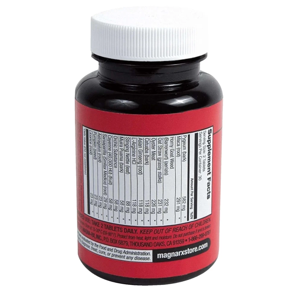 Magna RX+ Plus Doctor Aguilar's Original MagnaRX + Suplemento 2 Meses 120 ct Foto 3 de 4