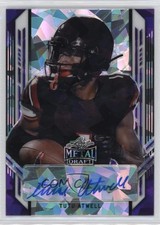 2021 Leaf Metal Draft Portrait Purple Crystals 2/20 Tutu Atwell #PA-TA1 Auto v9t