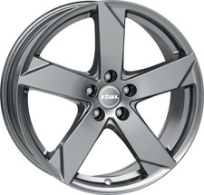 4x Alufelgen RIAL Milano für Volkswagen Polo 6R ABE 17 Zoll Felgen