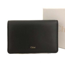 EGA Chloe Logo Leder Kartenetui Bicolor / 6CE1777