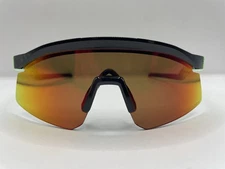 Oakley Custom Hydra Green Blue Frames Orange Lenses Sunglasses