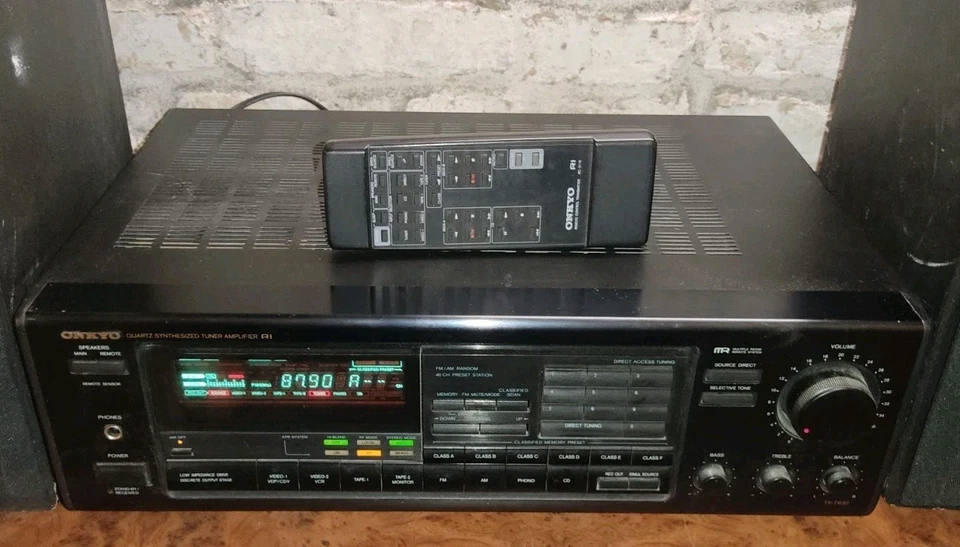 ONKYO TX-7830 Receiver mit Fernbedienung. - Bild 2 von 4