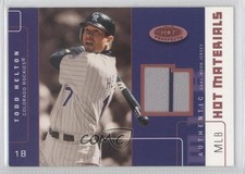 2003 Fleer Hot Prospects Hot Materials Red 18/50 Todd Helton #HM-TH2 HOF 4p7
