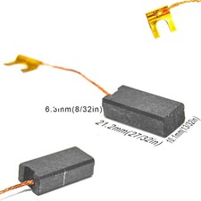 10 Pairs Carbon Brush For Bosch Angle Grinder 1607014126 1607014107 1607014122