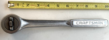 Vintage Craftsman Ratchet 12 Drive V Series Thumb Wheel 44978 Used