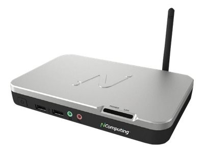 NComputing N500 Thin Client USFF Cortex-A9, RAM 512 MB, kein HDD, GigE, Monitor