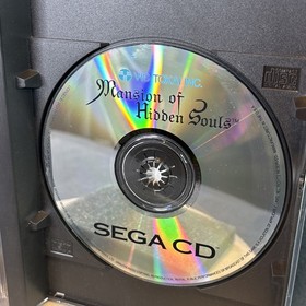 SEGA CD - Mansion of Hidden Souls - Complete/CIB w/ Reg Card - Refurbished, VG