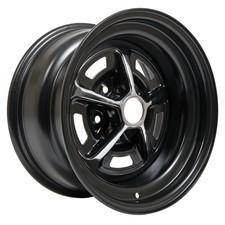 Ford Magnum 500 Black Chrome Wheel 15x7 5x4.5 Mustang Torino Falcon Ranchero