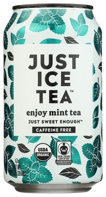 Just Ice Tea Enjoy Mint Caffeine Free Organic Iced