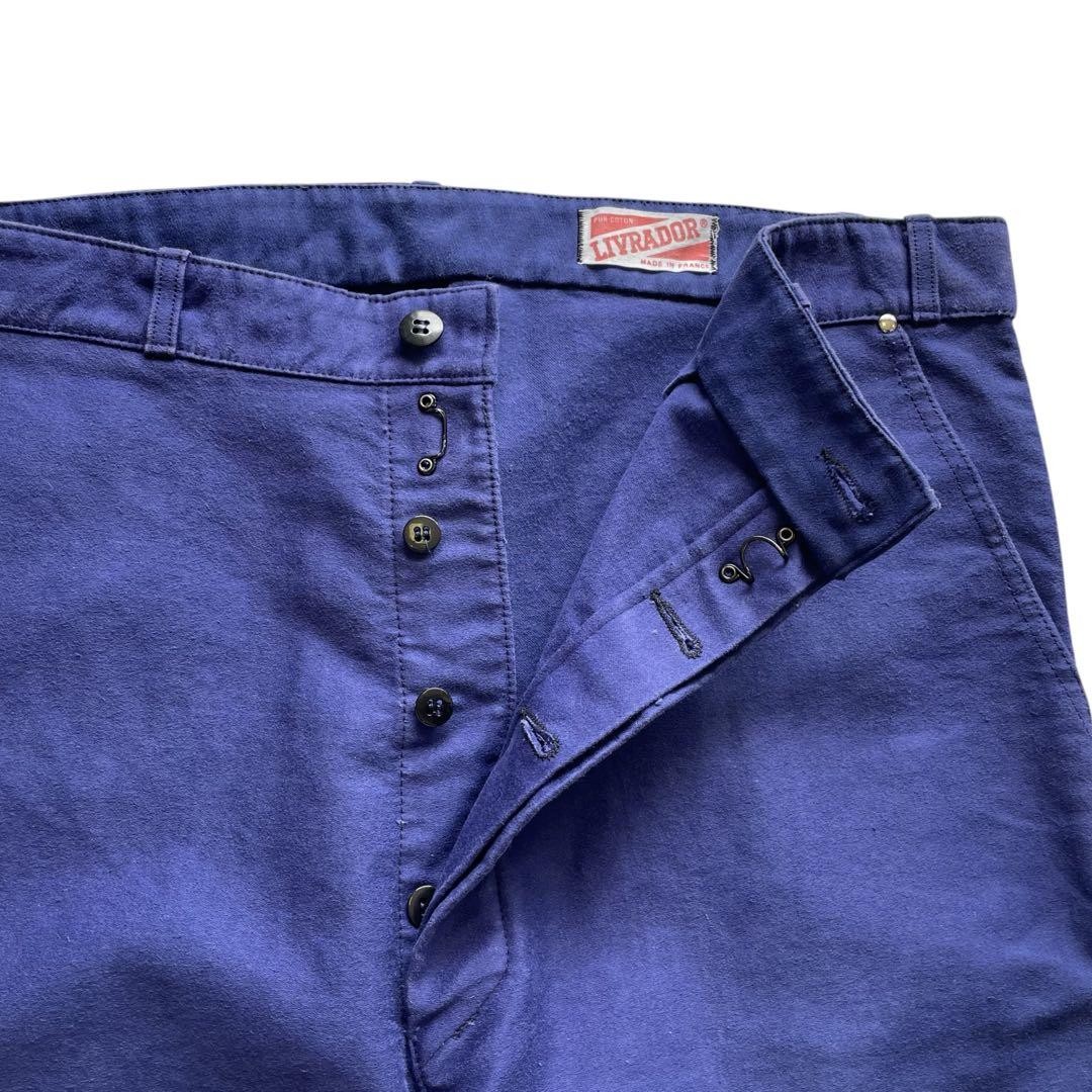 60s Vintage French Moleskin Pants Work Pants Euro Vintage L | eBay