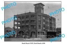 OLD 8x6 PHOTO BONDI BEACH SYDNEY NSW BONDI HOTEL c1930