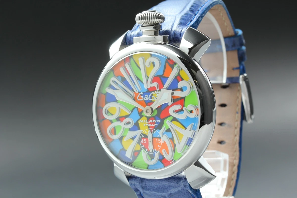 Gaga Milano Blue Wristwatches for sale | eBay