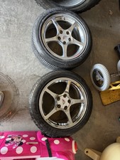 97-04 Corvette C5 Set Of 4 Oem Polished Wheels And Tires Opt Qf5