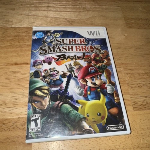 Super Smash Bros. Brawl (Nintendo Wii, 2008) CIB Complete w/ Manual