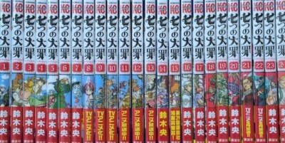 The Seven deadly sins Vol. 1-41 Complete set Manga Japanese