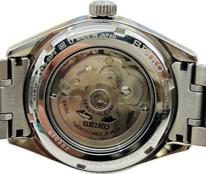 Seiko Presage 6R15-03P0 SARX033 White Automatic Mens Watch Seiko Presage 6R15-03P0 SARX033 White Automatic Mens Watch