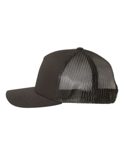 YP Classics Structured Five-Panel Retro Trucker Cap Snapback Mesh Back Hat 6506 - Picture 7 of 40