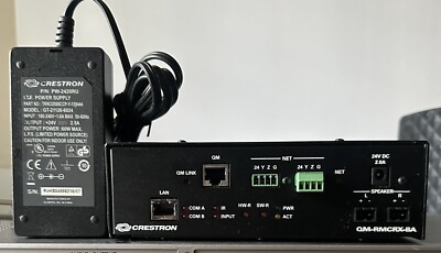 CRESTRON QM-RMCRX-BA Room Media Controller QuickMedia Receiver Processor