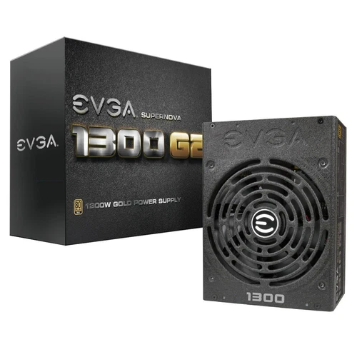 EVGA SuperNOVA 1300 G2 80+ DORADO, 1300W Totalmente Modular NVIDIA SLI y Crossfire