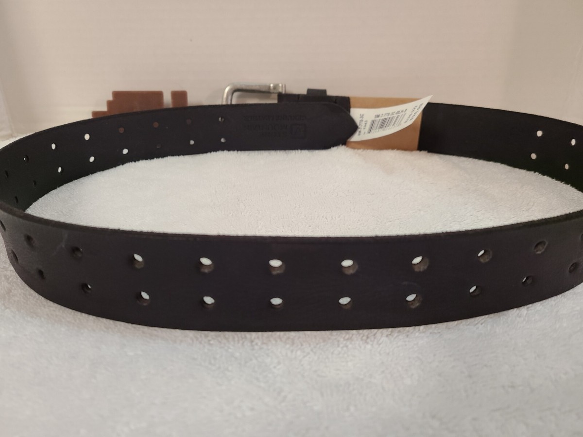 Stone Mountain NWT Black Workwear Style Leather Belt Size 30  display picture 1