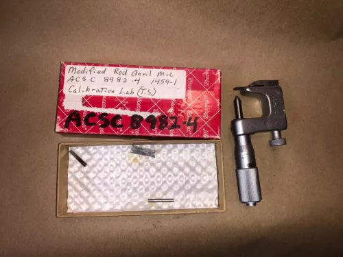 MITUTOYO NO. 117-107 ANVIL MICROMETER