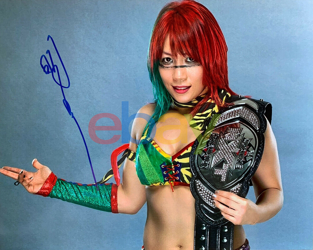 Asuka Signed Autographed 8x10 Photo Picture WWE NXT Champion
