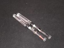  2 pcs.Precision Pinpoint refillable oiler pen w/oil-2 1/4" needle - sewing 