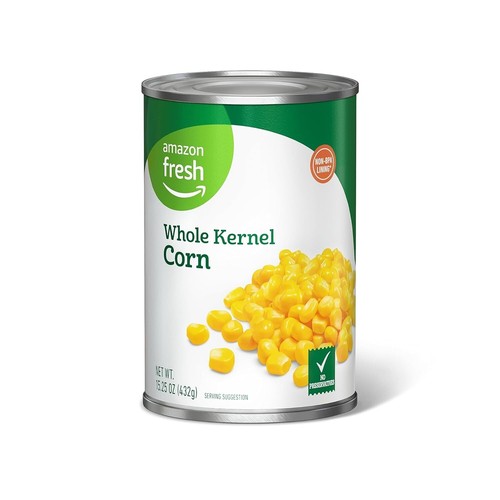 Amazon Fresh, Canned Whole Kernel Corn, 15.25 Oz - Picture 2 of 2