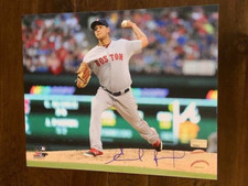 Red Sox Eduardo Rodriguez Autograph 8x10 Photo
