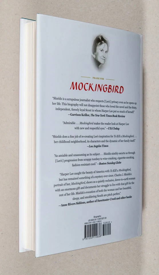 Charles J Shields / Mockingbird Portrait of Harper Lee from Scout Signed 1st ed - Image 2 of 4