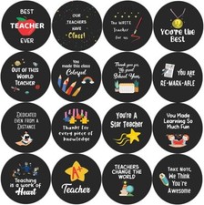 Teacher Appreciation Stickers Series 2 10 Sets X 16 Designs 