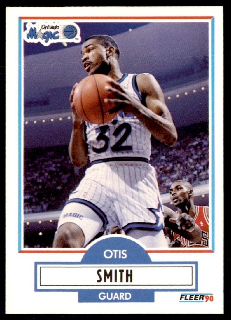 1990-91 Fleer Otis Smith Orlando Magic #135