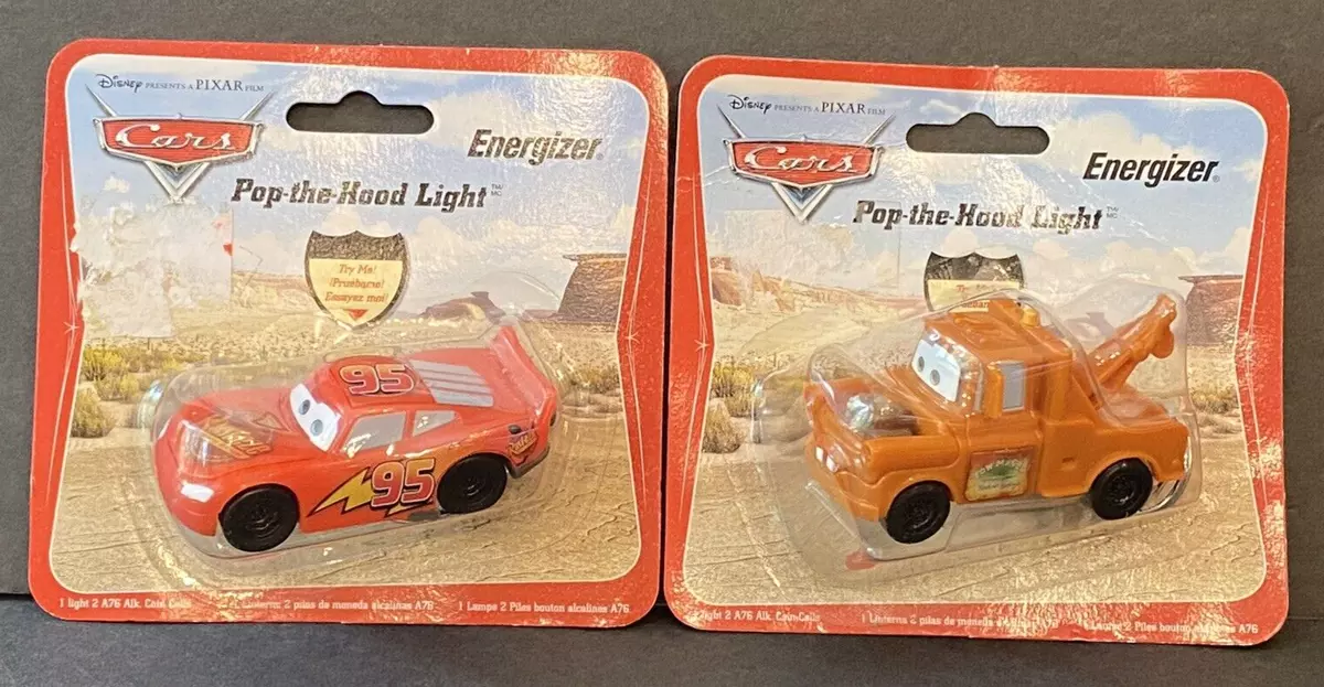 Disney Pixar Cars Lightning McQueen und Mater Pop the Hood Light  Schlüsselanhäng