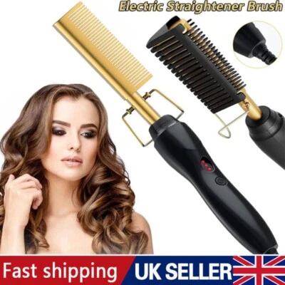 Press Comb Hot Comb Hair Hot Comb Straightener Electric Hot Comb Professional
