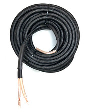 Black Snakeskin Sleeve 14 Gauge 50 FT Copper Marine Car Audio Speaker Wire