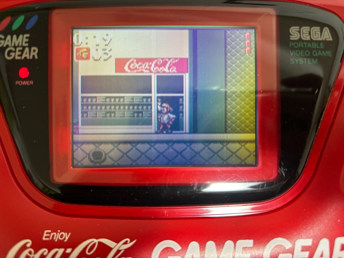 Tested Coca Cola Kid console Game Gear Sega GG Japan with Tested Coca Cola Kid console Game Gear Sega GG Japan with
