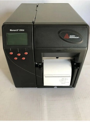 Avery Dennison Monarch 9906 Label Printer W/Print, USB, Serial, Parallel Ports