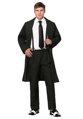 Black Zoot Suit Costume
