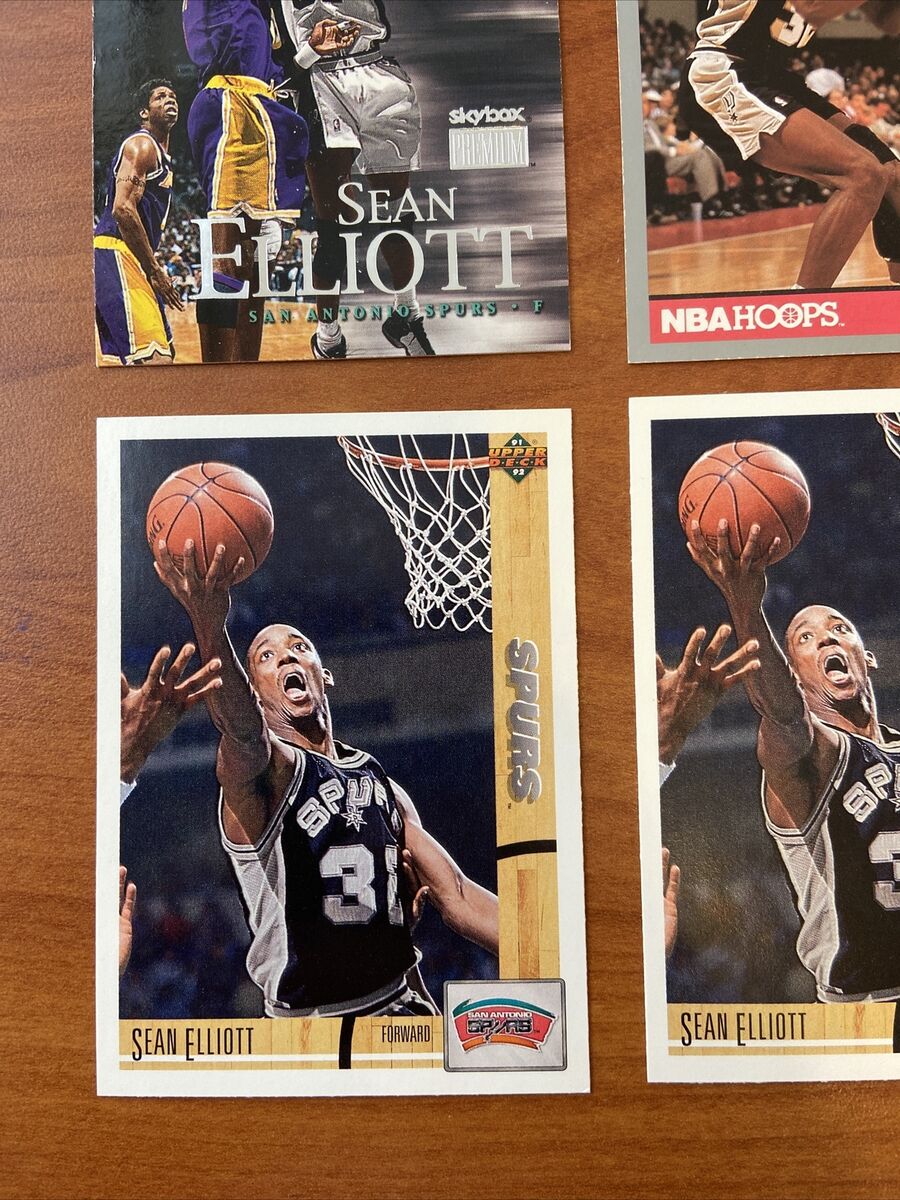 12 VTG Card Lot SEAN ELLIOTT NBA hoops ROOKIE Fleer Topps 12 VTG Card Lot SEAN ELLIOTT NBA hoops ROOKIE Fleer Topps
