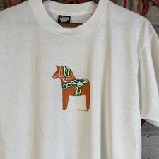 Vintage 80s Screen Stars Best SZ Large Single Stitch White Made in USA T Shirt