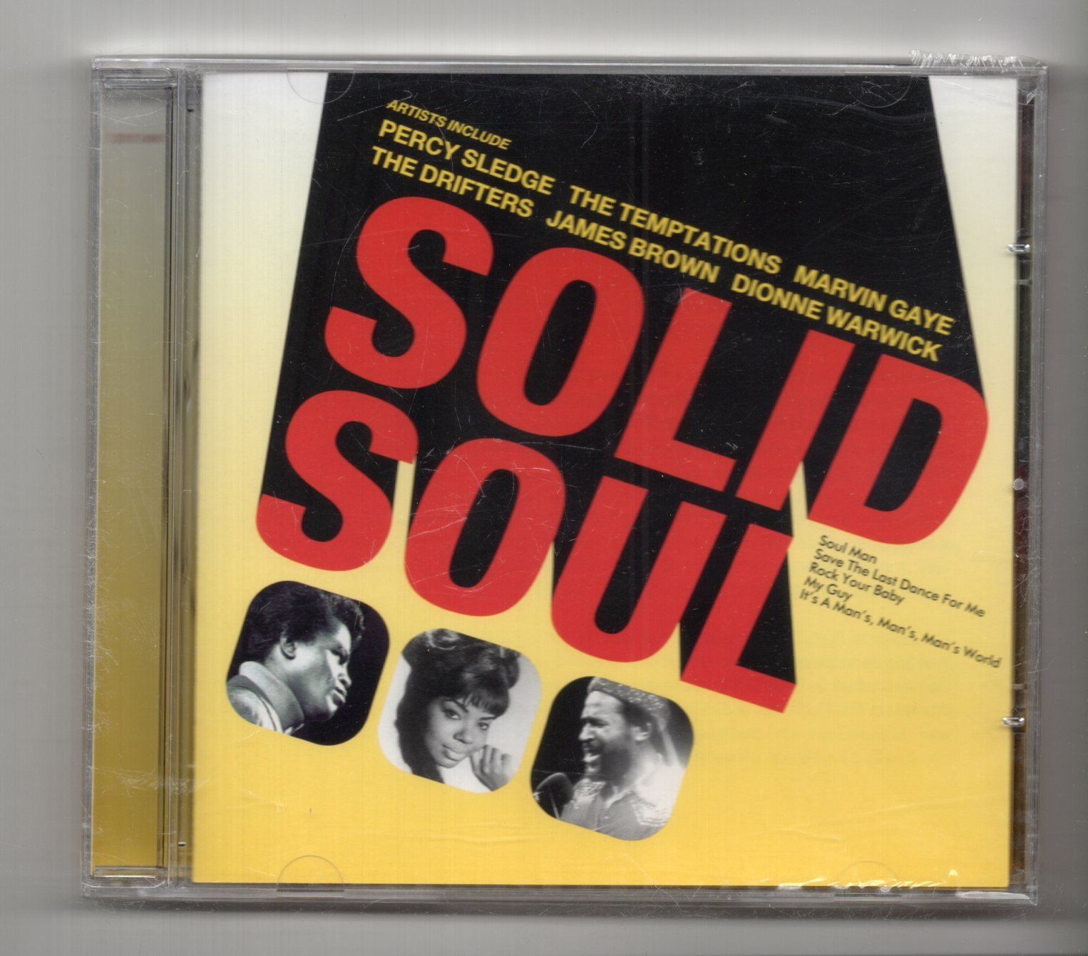 (KG746) Solid Soul, 15 tracks various artists - 2004 Sealed CD