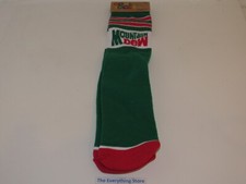 COOL SOCKS MOUNTAIN DEW CREW SOCKS SIZE 6-13 NEW FREE SHIP