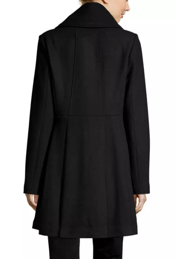 Liz claiborne midweight best sale peacoat